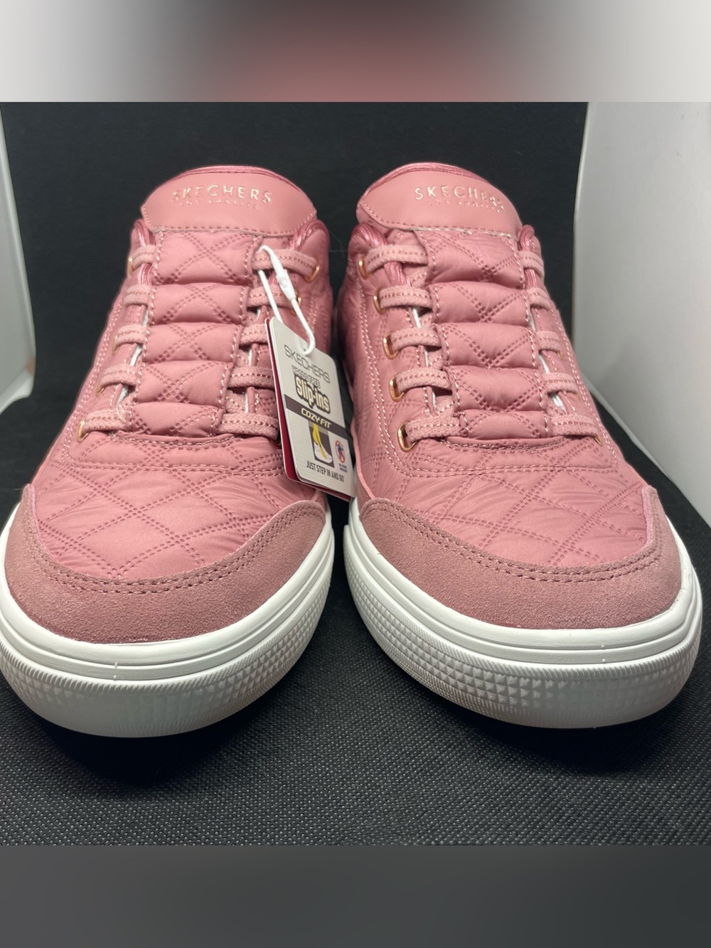 Skechers Archfit Arcade Cuddle Steps Rose NWB - Picture 6 of 8